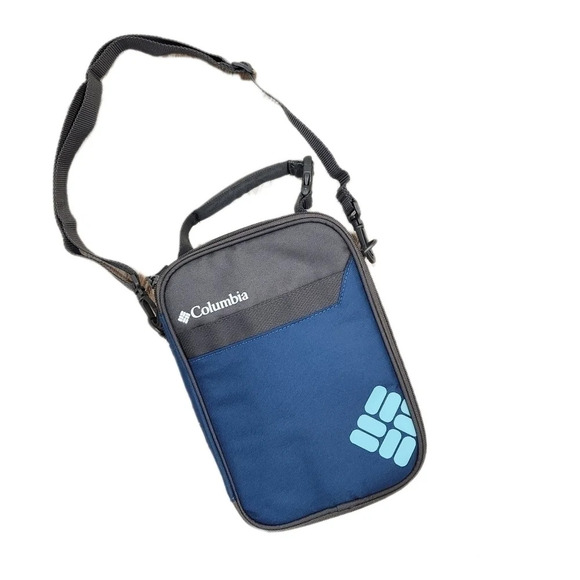 Columbia Insulated lunch Box Bag, Blue/Gray, OS NWOT - Picture 1 of 4